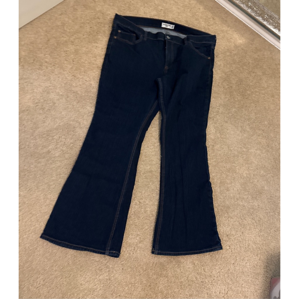 Abercrombie & Fitch Dark Wash Flare Jeans